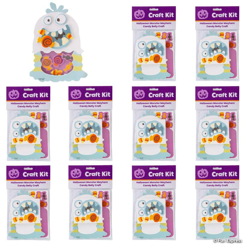Bulk Halloween Clay Pony Beads Assortment
